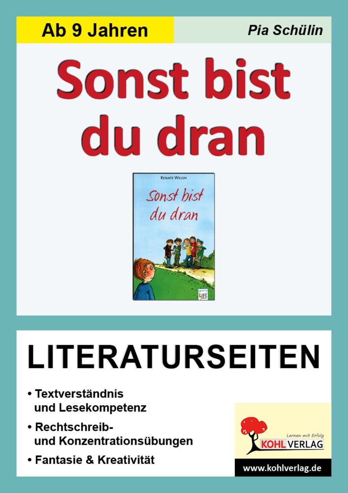 Cover: 9783866321632 | Renate Welsh 'Sonst bist du dran', Literaturseiten | Pia Schülin