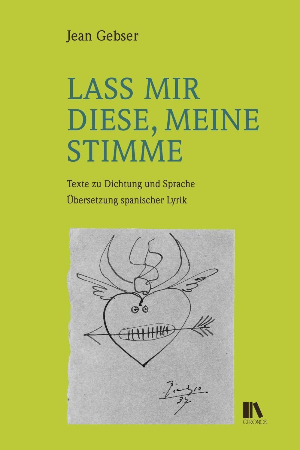 Cover: 9783034013475 | Lass mir diese, meine Stimme | Jean Gebser | Buch | 440 S. | Deutsch