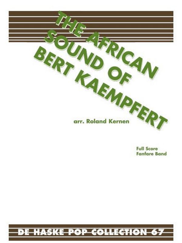 Cover: 9790035094273 | The African sound of Bert Kaempfert | Bert Kaempfert | Partitur | 2005