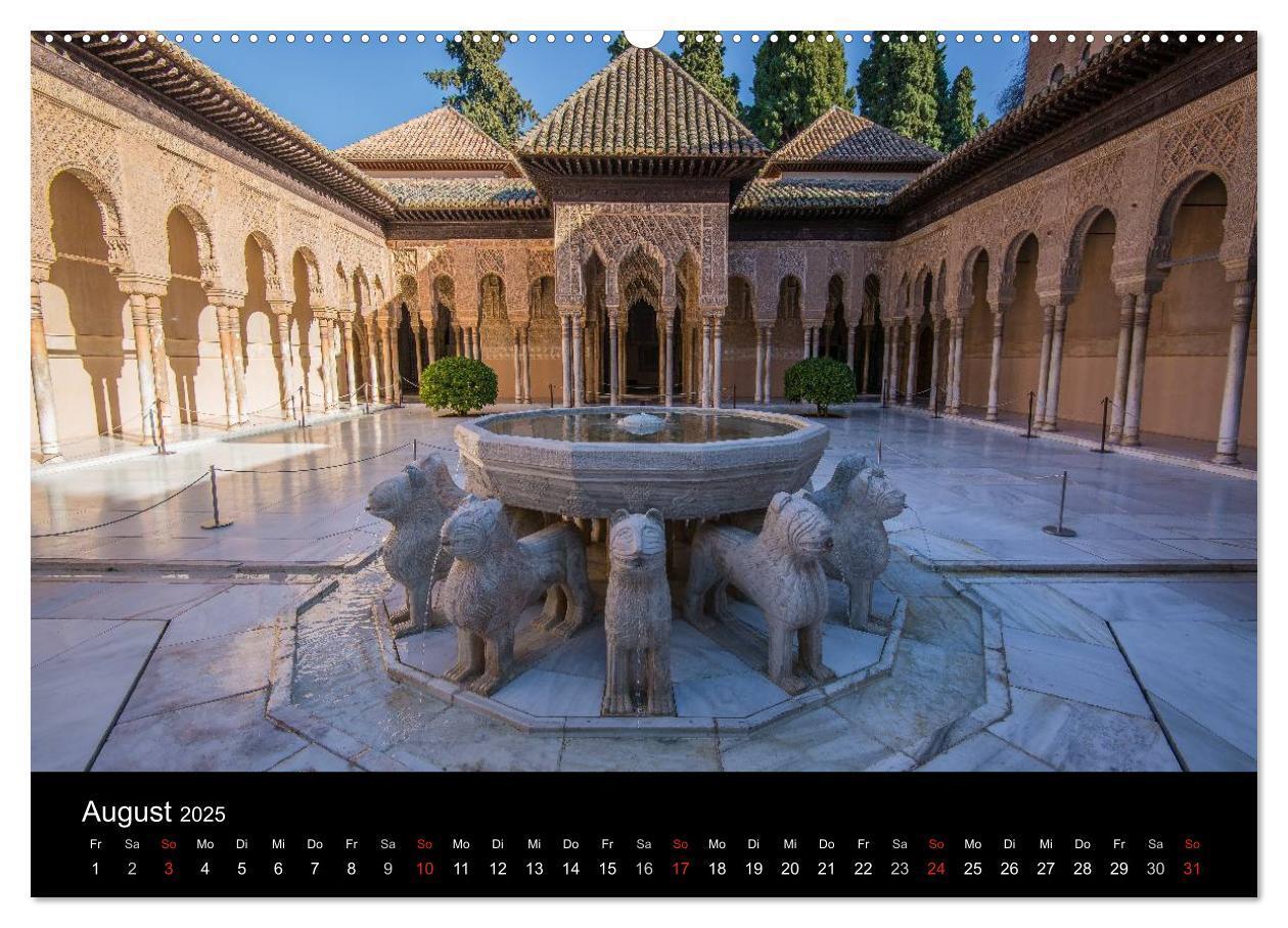 Bild: 9783435752423 | Andalusien (Wandkalender 2025 DIN A2 quer), CALVENDO Monatskalender