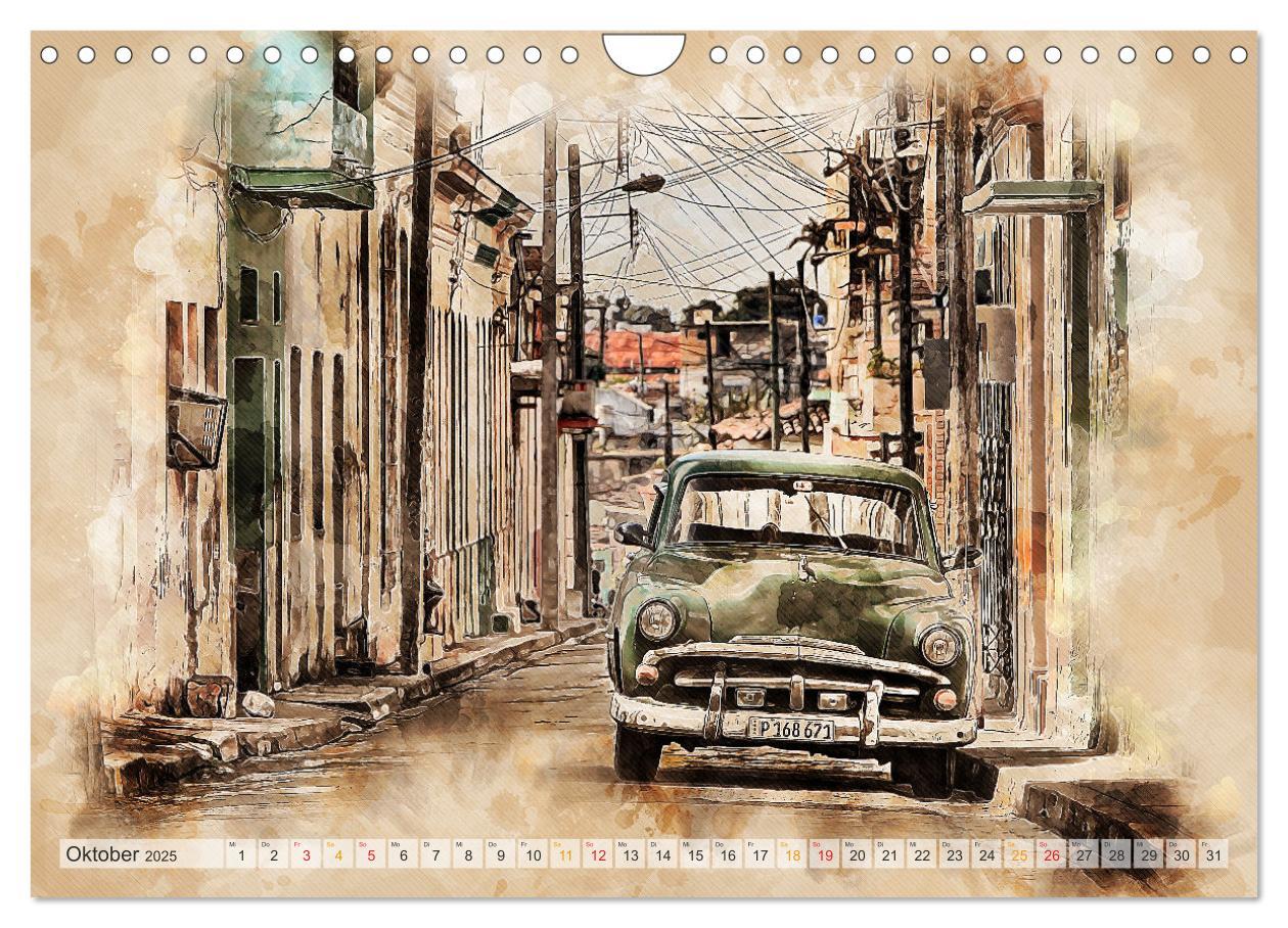 Bild: 9783435087594 | Cuba - Inselstaat in der Karibik (Wandkalender 2025 DIN A4 quer),...