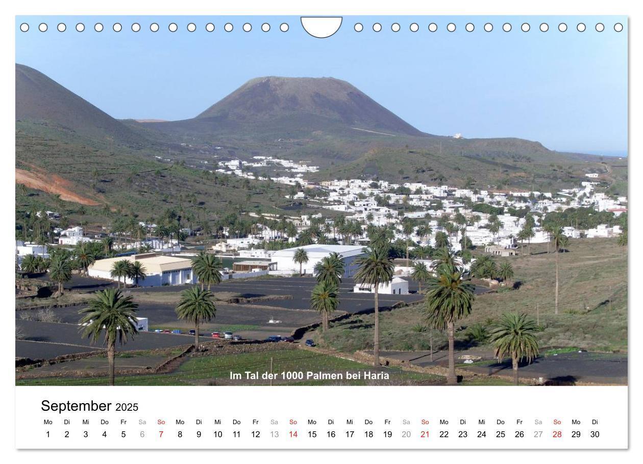 Bild: 9783435765492 | Die Canarischen Inseln - Lanzarote (Wandkalender 2025 DIN A4 quer),...