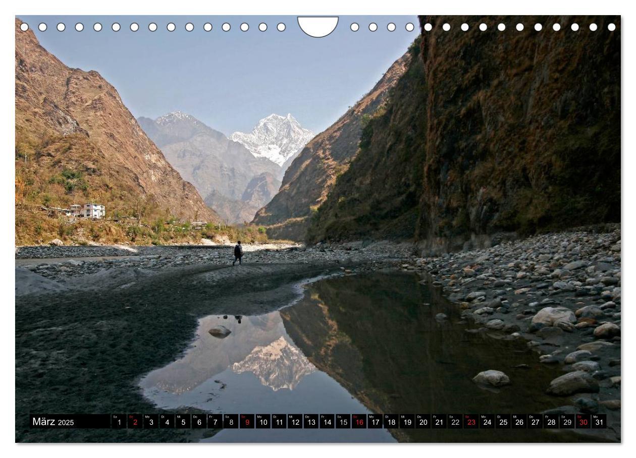 Bild: 9783435626526 | Nepal - Jomsom Trek (Wandkalender 2025 DIN A4 quer), CALVENDO...