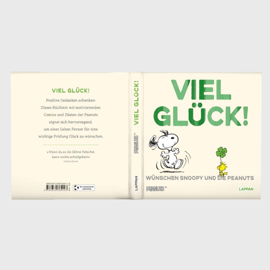 Bild: 9783830364443 | Peanuts Geschenkbuch: Viel Glück wünschen Snoopy und die Peanuts!