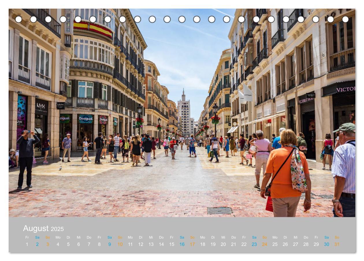 Bild: 9783435230334 | Malaga - andalusische Mittelmeerküste (Tischkalender 2025 DIN A5...