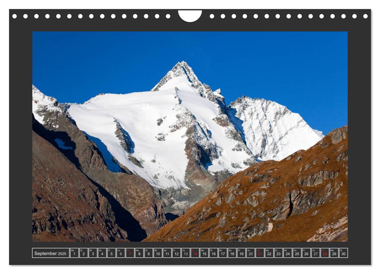 Bild: 9783435493159 | Der Großglockner 3798m (Wandkalender 2025 DIN A4 quer), CALVENDO...