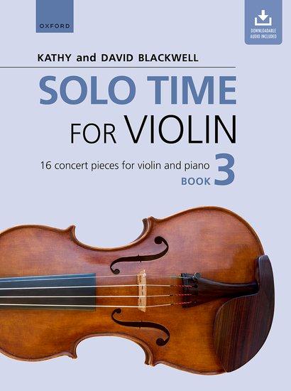 Cover: 9780193404908 | Solo Time for Violin Book 3 | 16 concert pieces for violin and piano