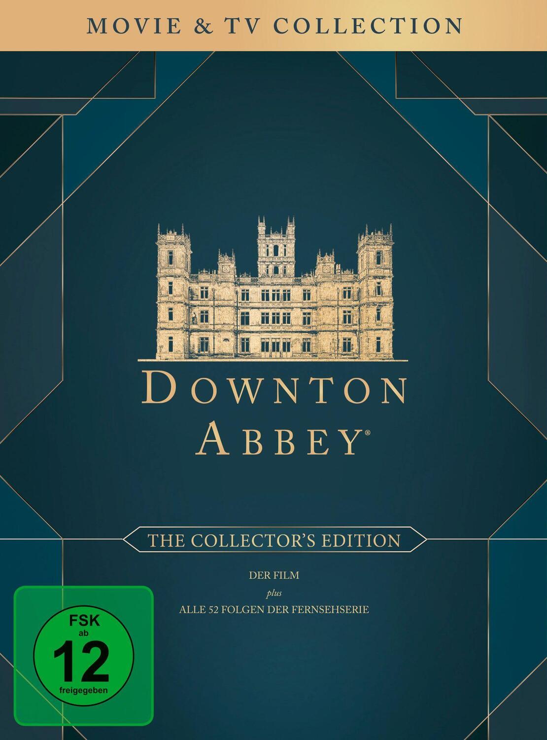 Cover: 5053083224080 | Downton Abbey - Collector's Edition | Die komplette Serie + Film | DVD