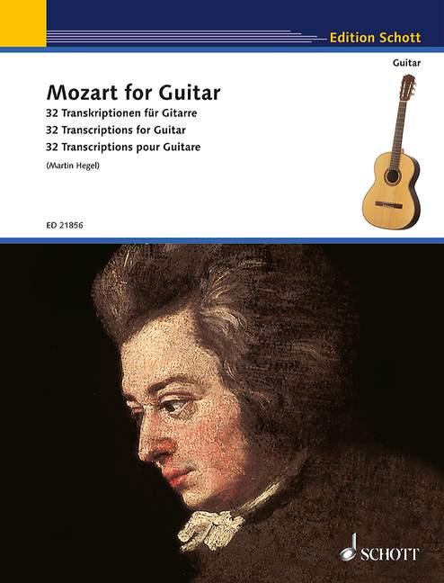 Cover: 9783795748562 | Mozart for Guitar | 32 Transkriptionen für Gitarre. Gitarre. | Mozart