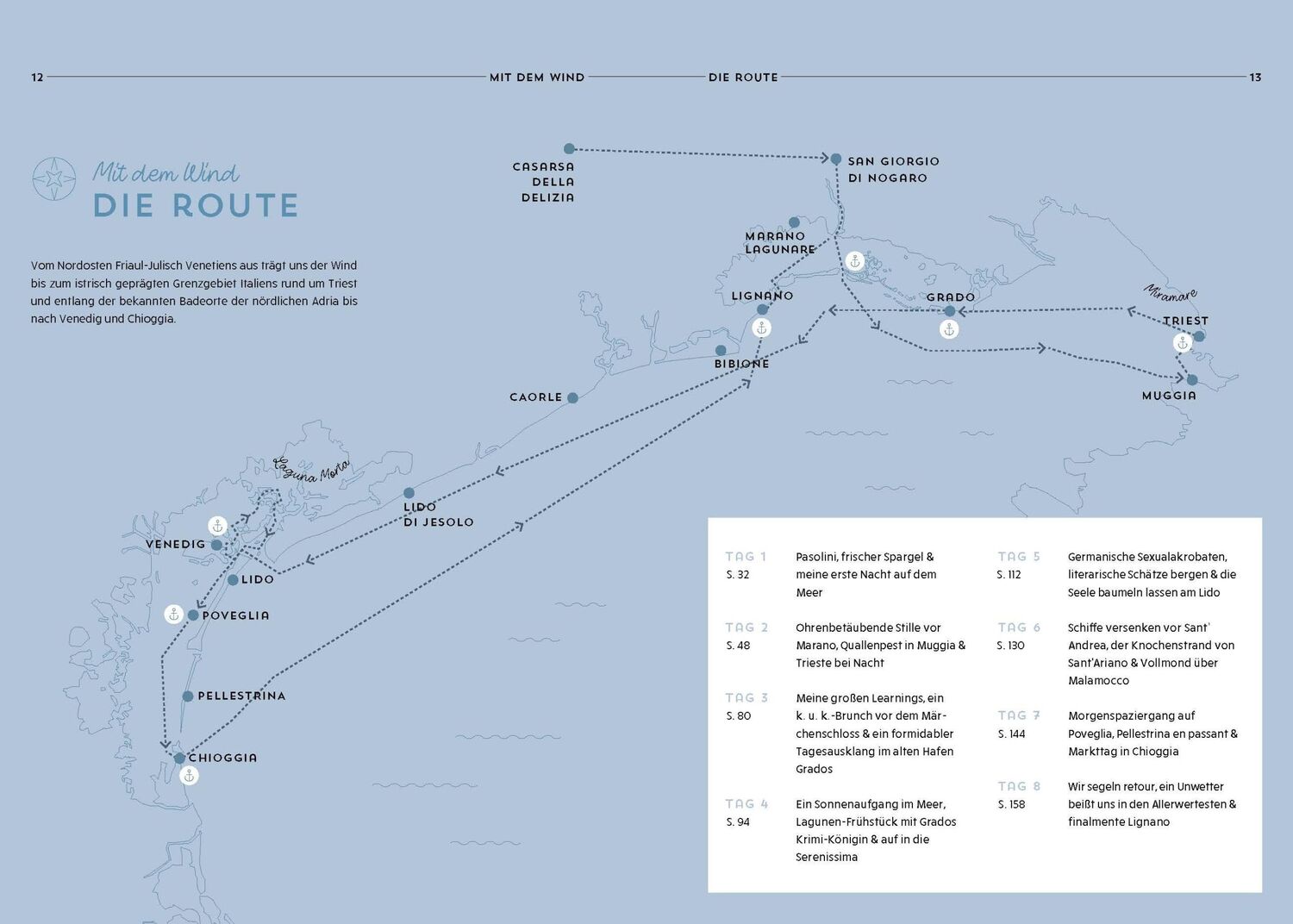 Bild: 9783222137198 | Mit dem Wind von Triest nach Venedig | Wolfgang Salomon | Taschenbuch