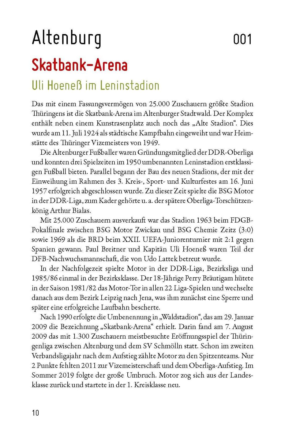 Bild: 9783964230621 | Fußballheimat Thüringen | 100 Orte der Erinnerung. Ein Reiseführer