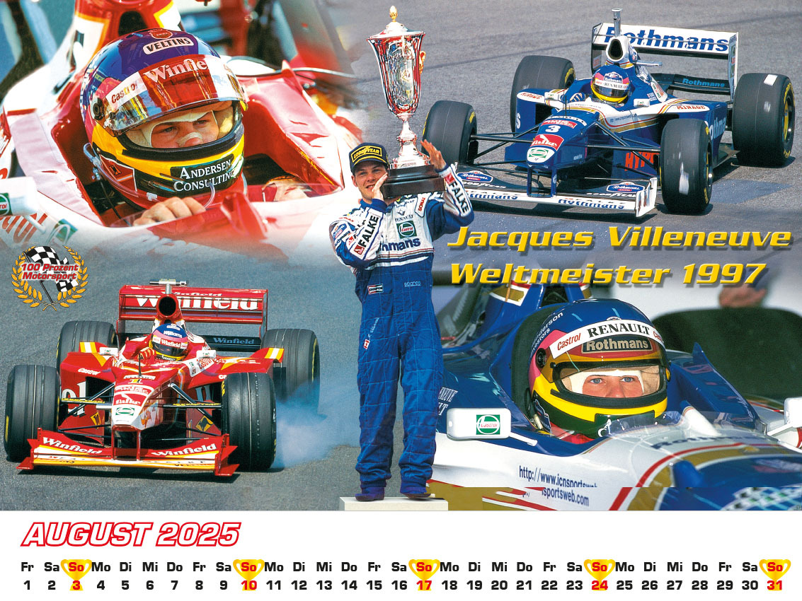 Bild: 9783948794804 | Best of F1 der 90iger Kalender 2025 | Frank Pommer | Kalender | 2025