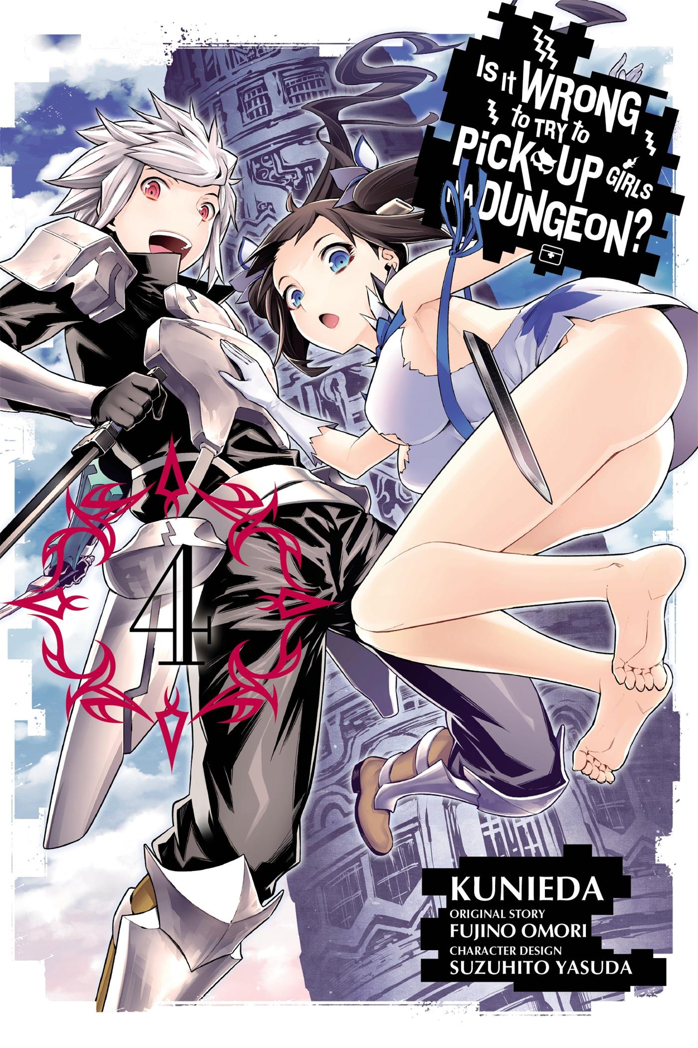 Cover: 9780316270007 | Is It Wrong to Try to Pick Up Girls in a Dungeon?, Vol. 4 (Manga)