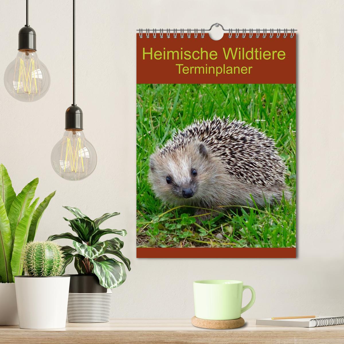 Bild: 9783457017210 | Heimische Wildtiere Terminplaner (Wandkalender 2025 DIN A4 hoch),...