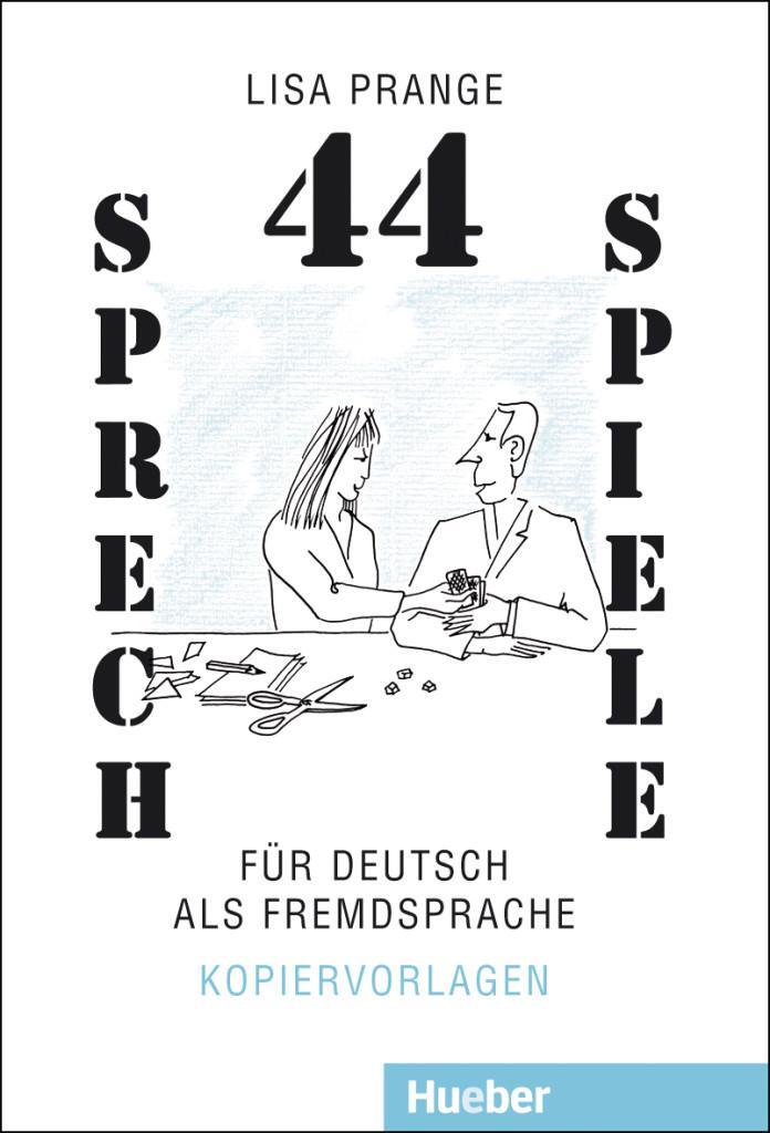 Cover: 9783190015030 | Vierundvierzig Sprechspiele für Deutsch als Fremdsprache | Lisa Prange