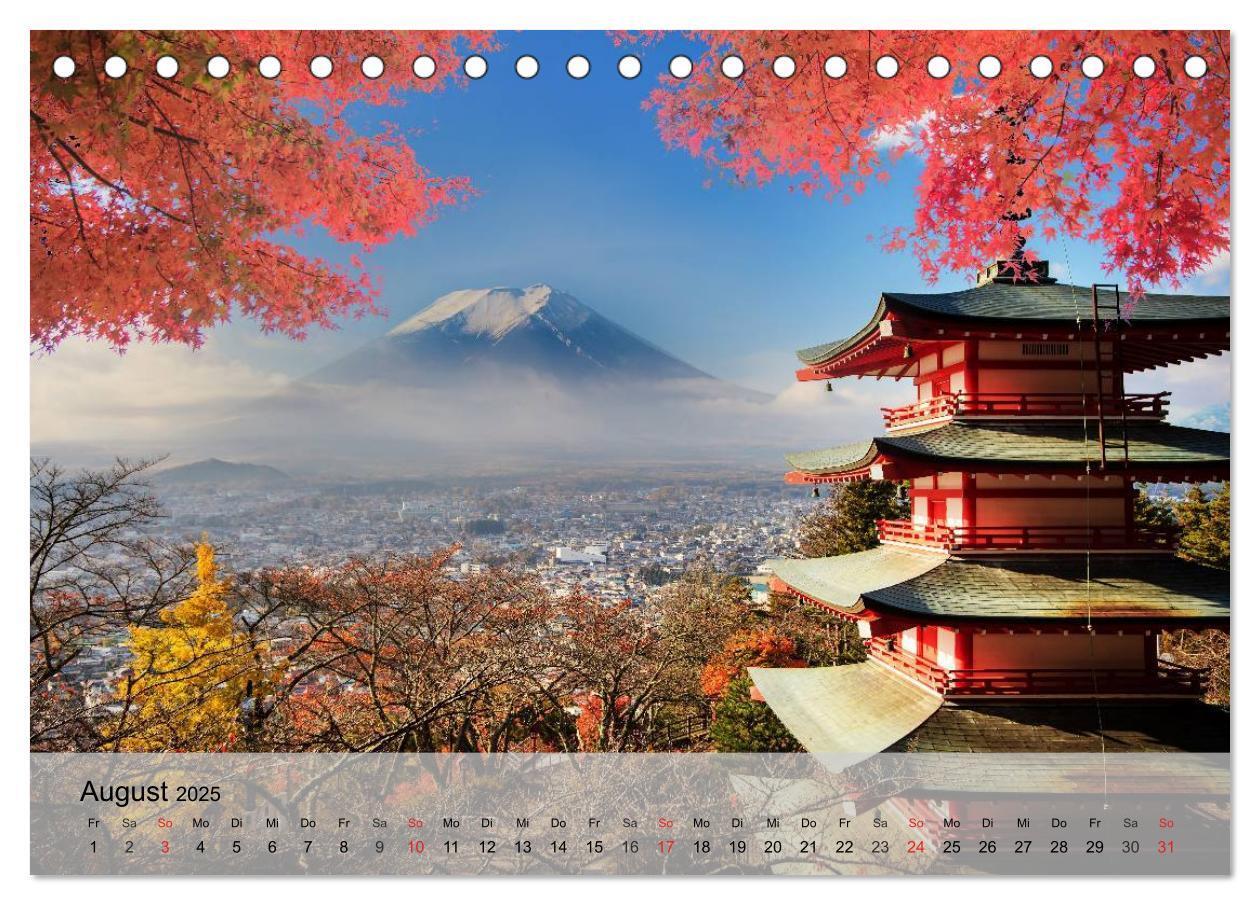 Bild: 9783435588435 | Japan. Zwischen Tradition und Moderne (Tischkalender 2025 DIN A5...