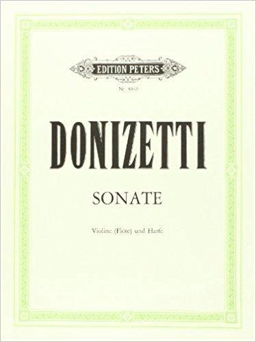 Cover: 9790014058104 | Sonata for Violin or Flute and Harp | Gaetano Donizetti | Taschenbuch