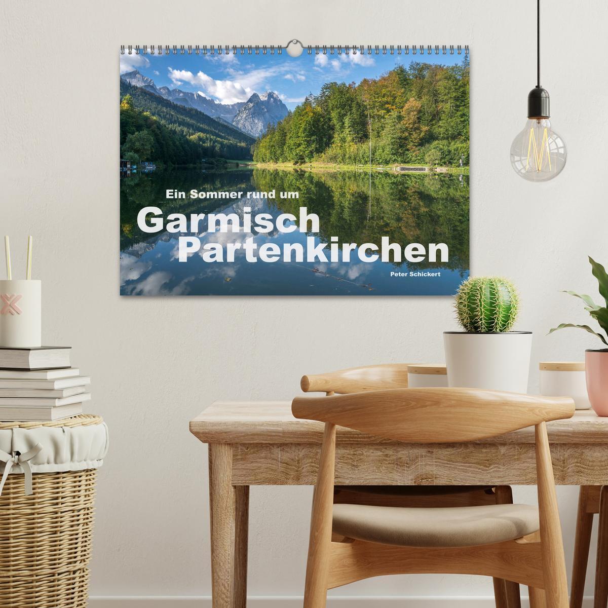 Bild: 9783435202195 | Ein Sommer rund um Garmisch-Partenkirchen (Wandkalender 2025 DIN A3...