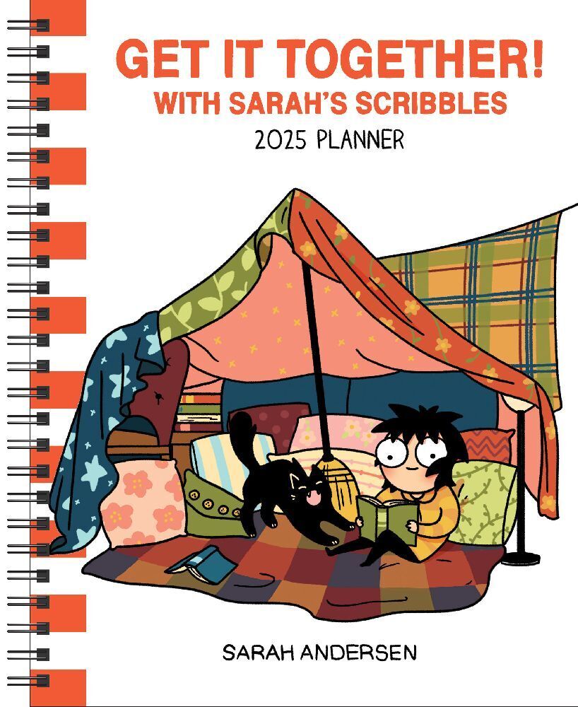 Cover: 9781524889951 | Sarah's Scribbles 12-Month 2025 Monthly/Weekly Planner Calendar | 2025