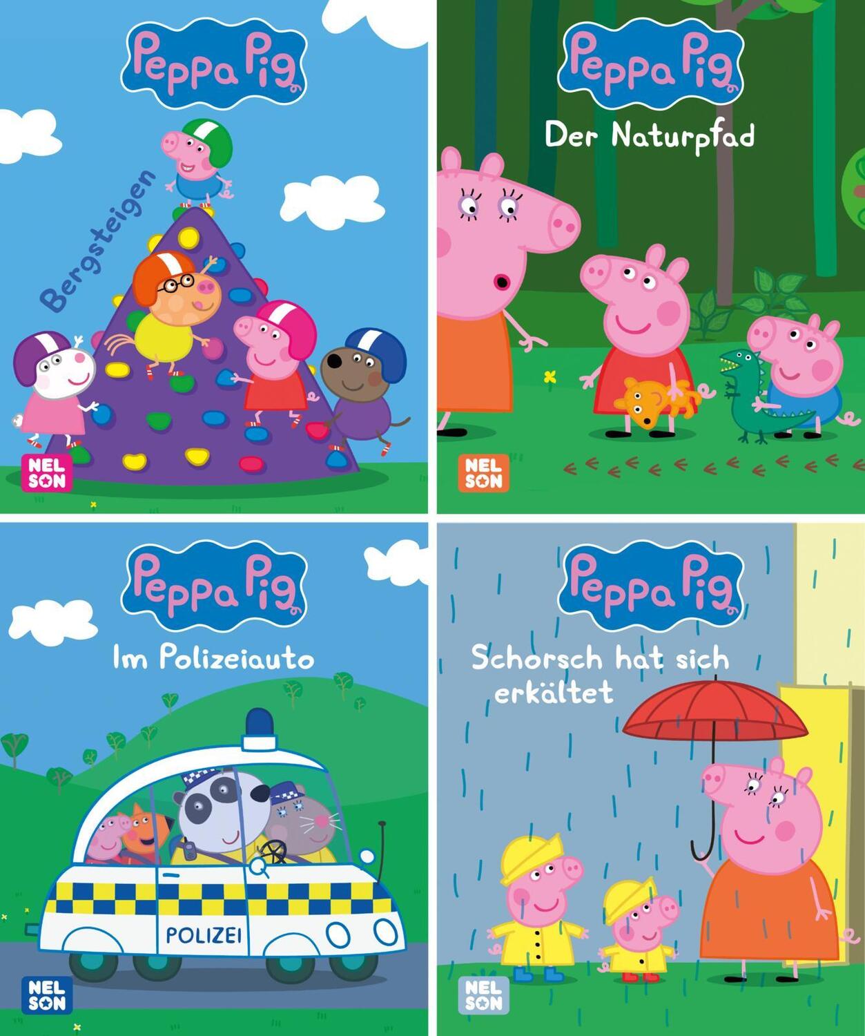 Cover: 9783845123332 | Nelson Mini-Bücher: Peppa Pig 25-28 | 24 Mini-Bücher im Display | 2024