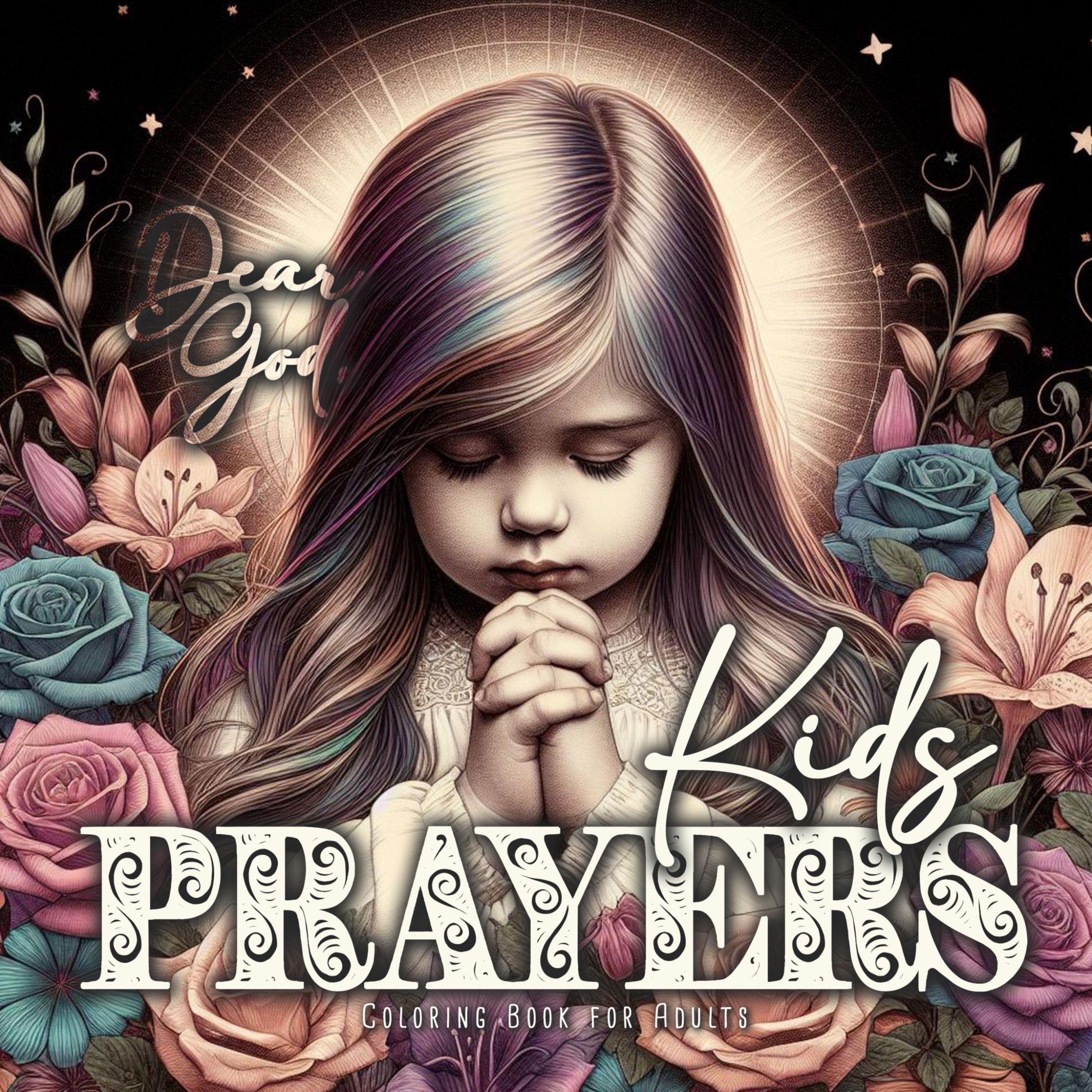 Cover: 9783758495397 | Kids Prayers Coloring Book for Adults | Monsoon Publishing | Buch