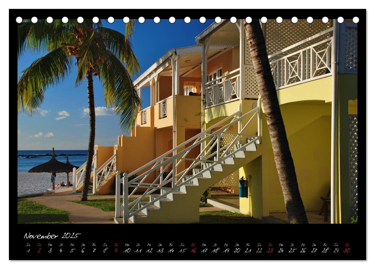 Bild: 9783435722891 | Mauritius (Tischkalender 2025 DIN A5 quer), CALVENDO Monatskalender