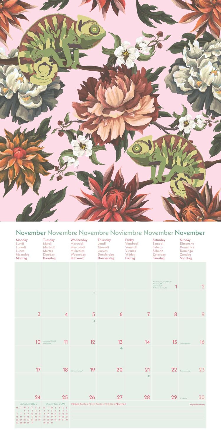 Bild: 4002725981752 | GreenLine Jungle 2025 - Wand-Kalender - Broschüren-Kalender - 30x30...