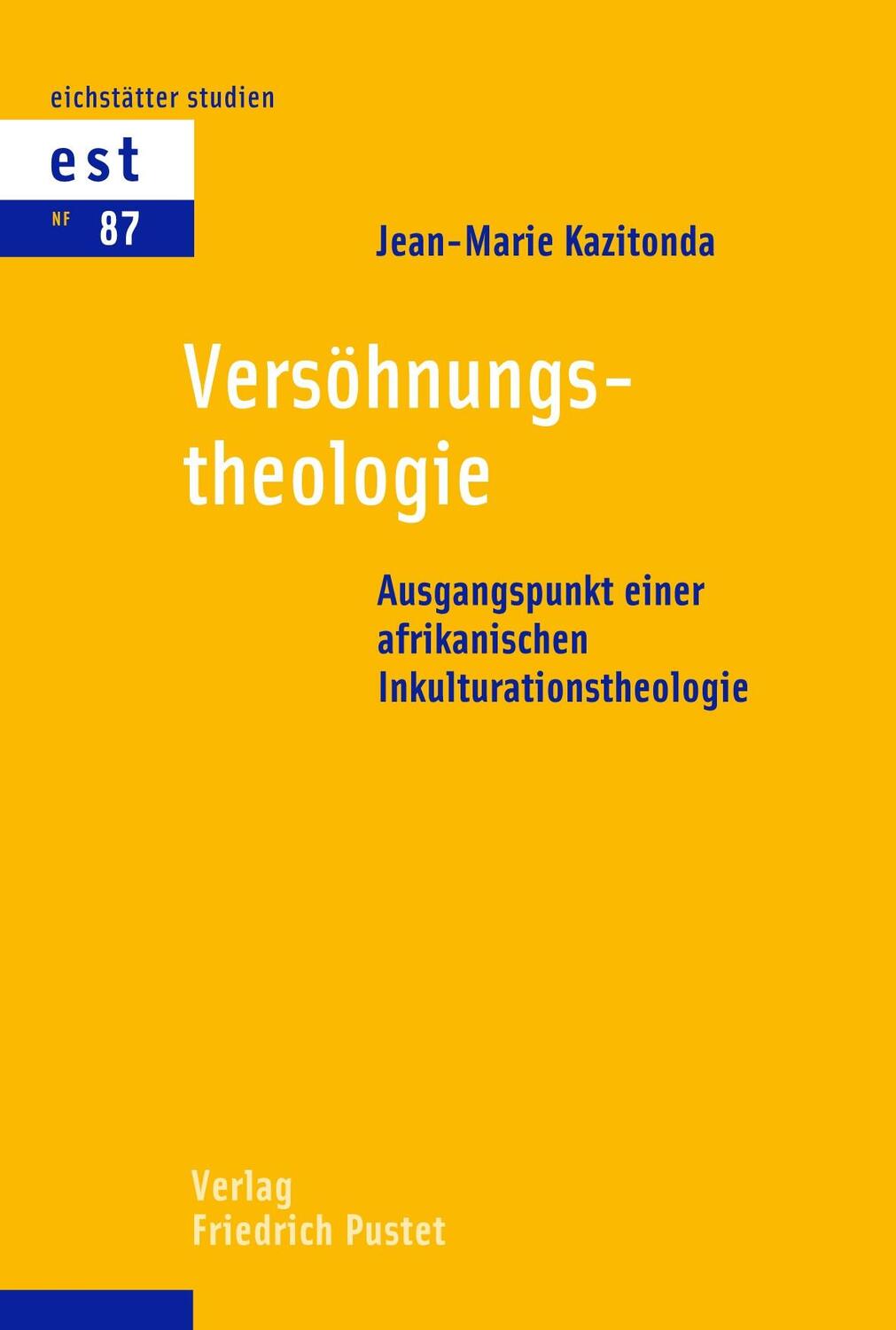 Cover: 9783791735436 | Versöhnungstheologie | Jean-Marie Kazitonda | Taschenbuch | 280 S.