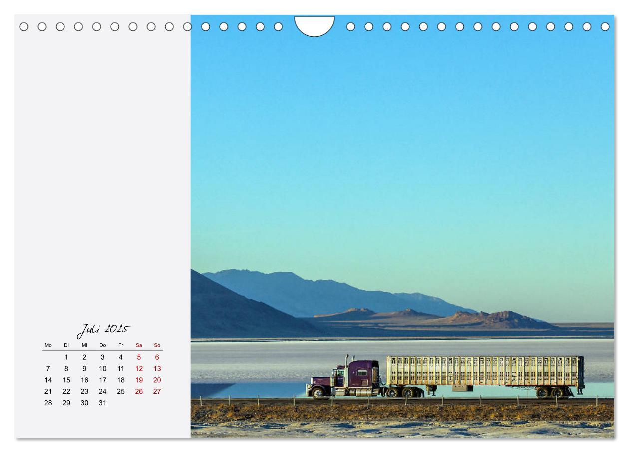 Bild: 9783435338702 | Langhauber. Coole Trucks in den USA (Wandkalender 2025 DIN A4...