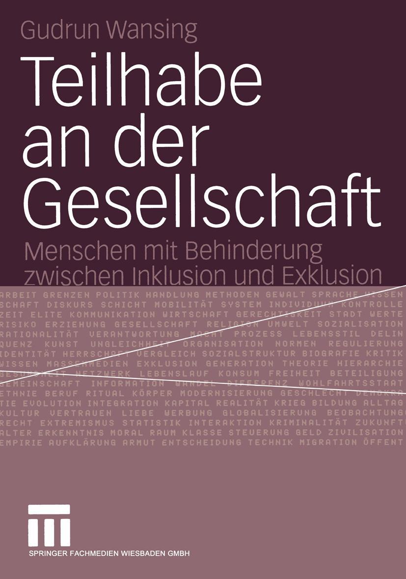 Cover: 9783531144399 | Teilhabe an der Gesellschaft | Gudrun Wansing | Taschenbuch | 233 S.