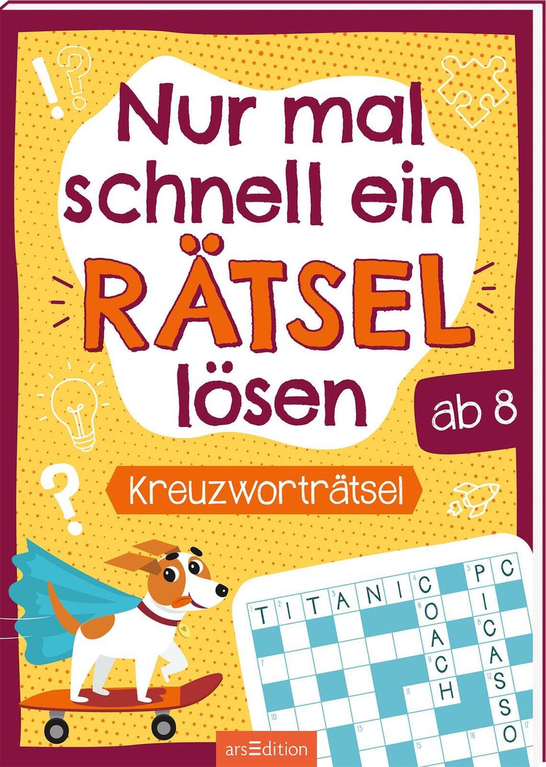 Cover: 9783845843698 | Nur mal schnell ein Rätsel lösen - Kreuzworträtsel | Philip Kiefer