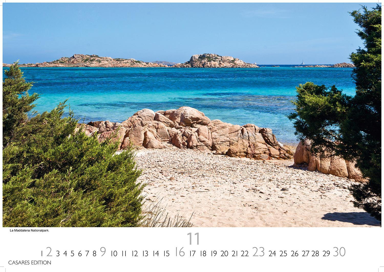 Bild: 9781835240120 | Sardinien 2025 L 35x50cm | Kalender | 14 S. | Deutsch | 2025