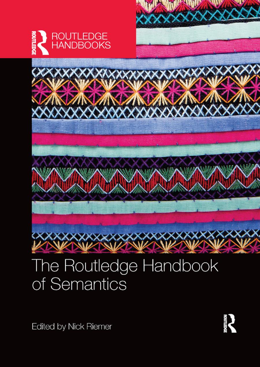 Cover: 9780367867591 | The Routledge Handbook of Semantics | Nick Riemer | Taschenbuch | 2019