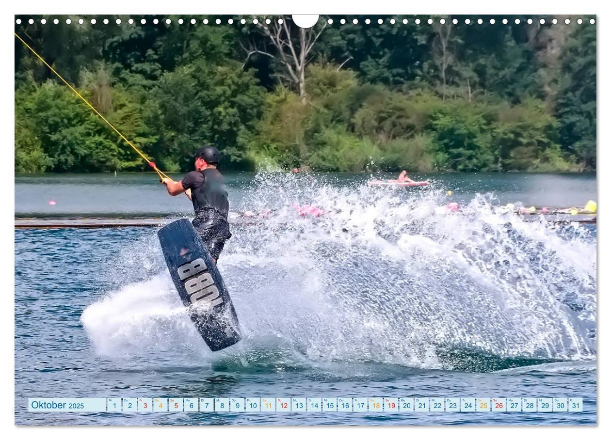 Bild: 9783435368723 | Wakeboarden (Wandkalender 2025 DIN A3 quer), CALVENDO Monatskalender