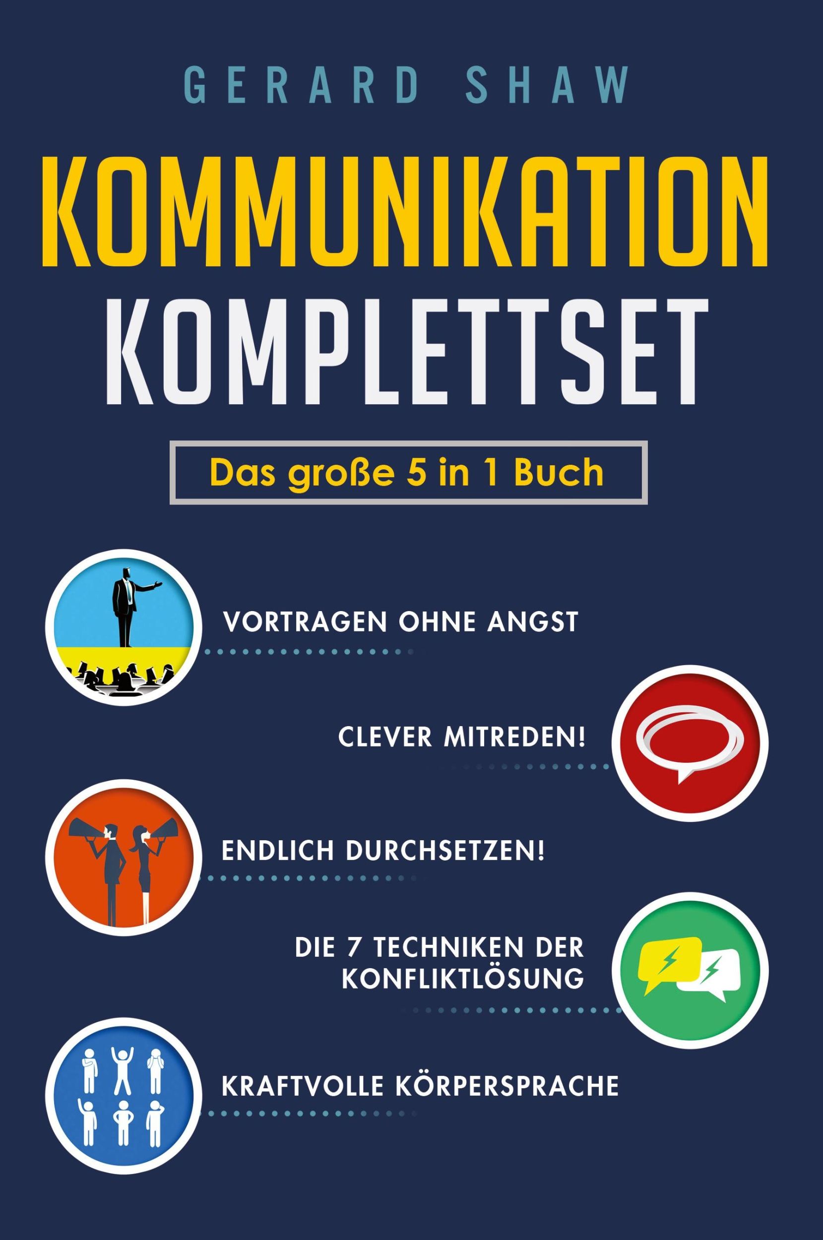 Cover: 9781647802080 | Kommunikation Komplettset - Das große 5 in 1 Buch | Gerard Shaw | Buch