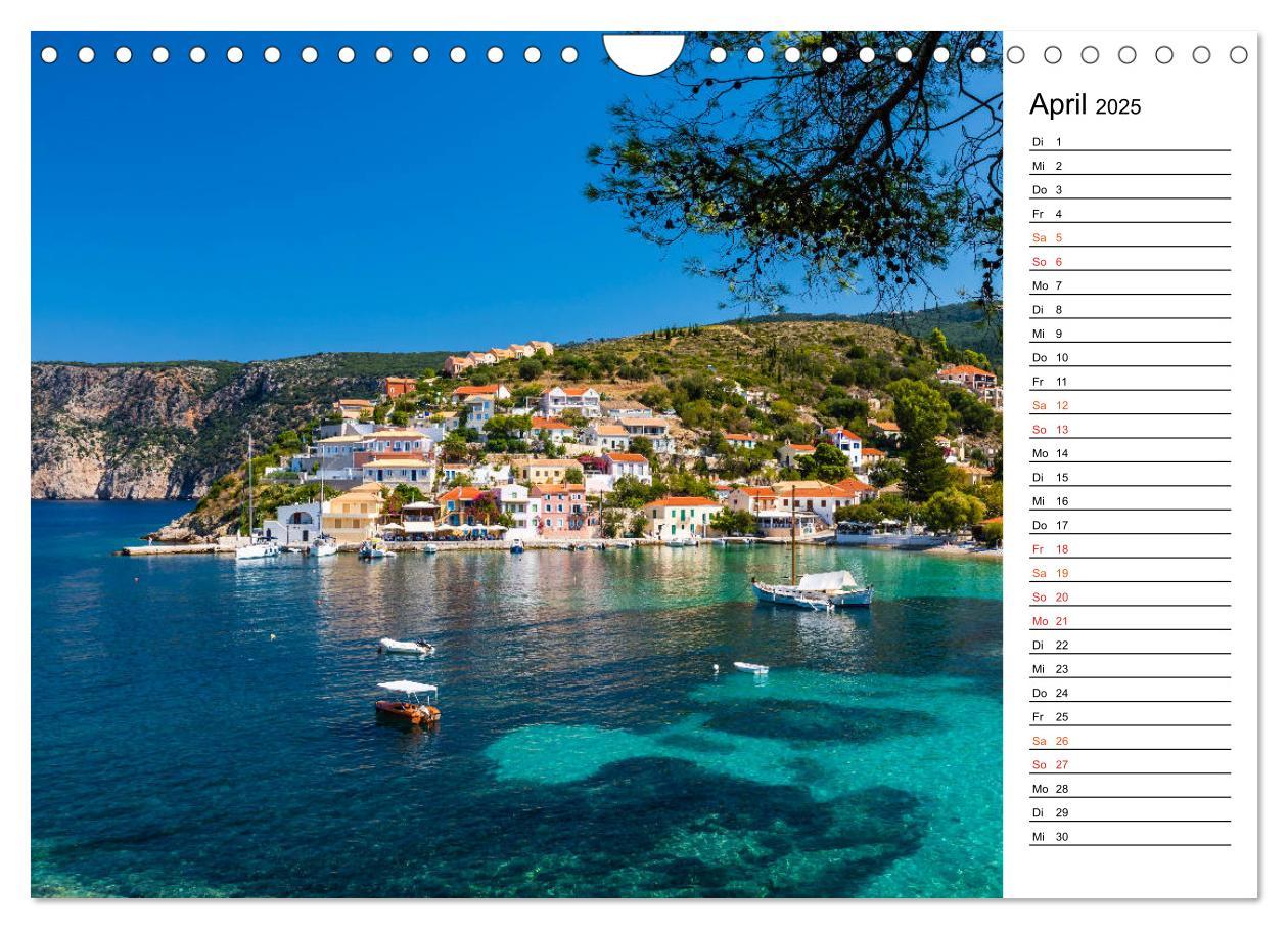 Bild: 9783435284986 | Griechische Inseln im Ionischen Meer (Wandkalender 2025 DIN A4...