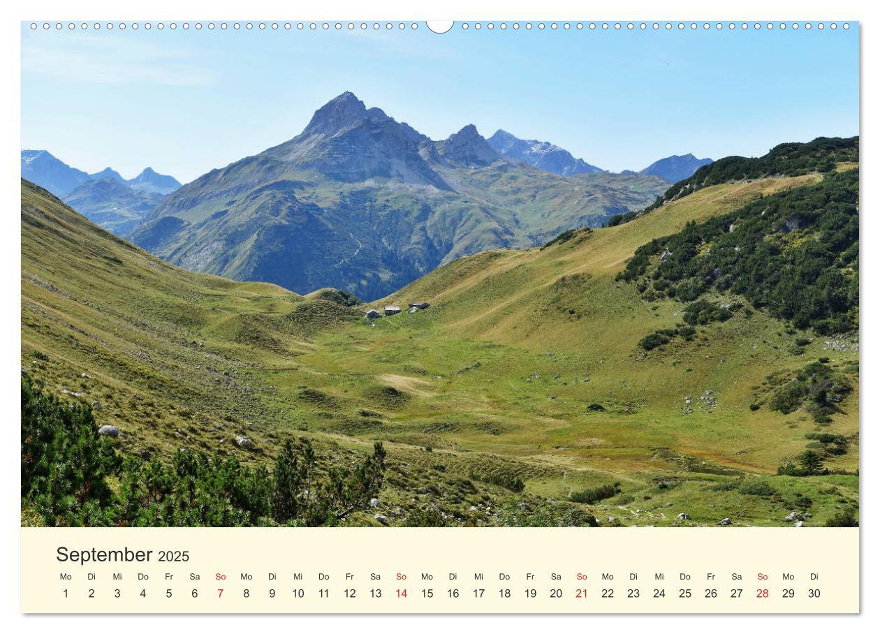 Bild: 9783435191611 | Wanderglück im Allgäu (Wandkalender 2025 DIN A2 quer), CALVENDO...