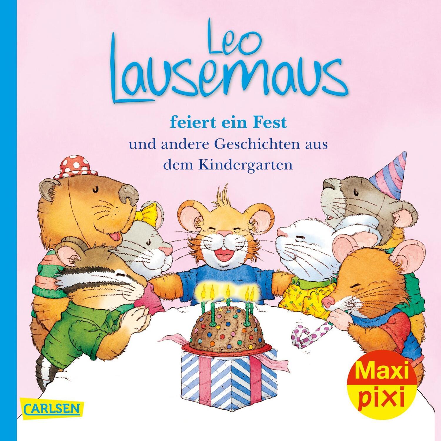 Cover: 9783551054364 | Maxi Pixi 322: VE 5 Leo Lausemaus feiert Geburtstag (5 Exemplare)