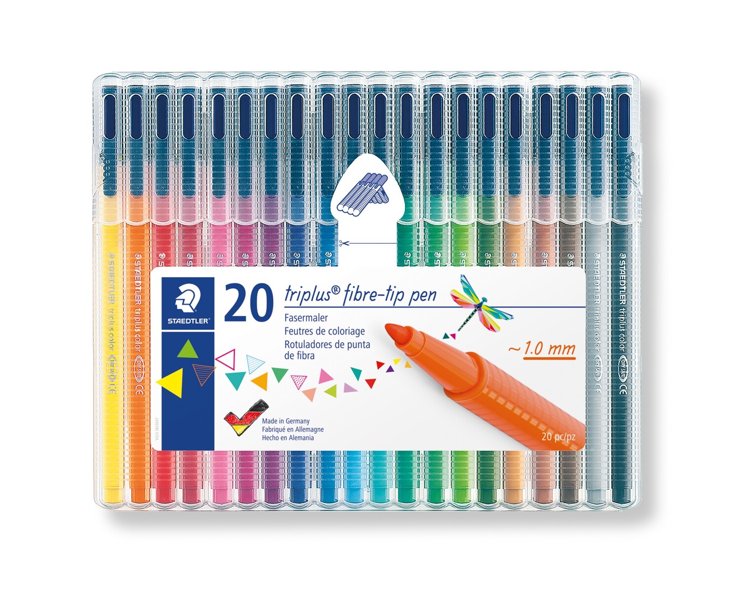 Cover: 4007817323182 | STAEDTLER Fasermaler triplus color 20er Set | STAEDTLER triplus color