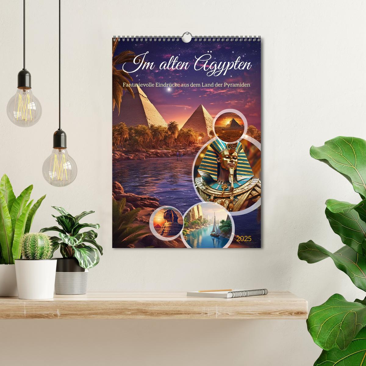 Bild: 9783435860708 | Im alten Ägypten (Wandkalender 2025 DIN A3 hoch), CALVENDO...