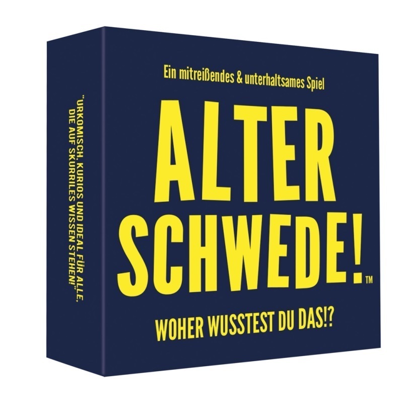 Cover: 7331672430356 | Alter Schwede! - Woher wusstest du das!? (Spiel) | Spiel | KYL43035