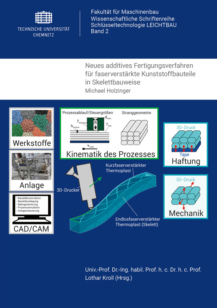 Cover: 9783961001538 | Neues additives Fertigungsverfahren für faserverstärkte...