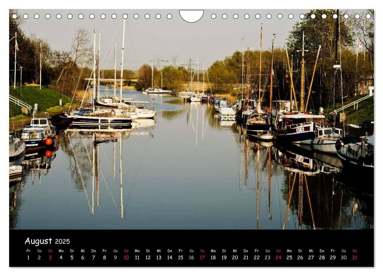 Bild: 9783435781935 | Wilhelmshaven (Wandkalender 2025 DIN A4 quer), CALVENDO Monatskalender