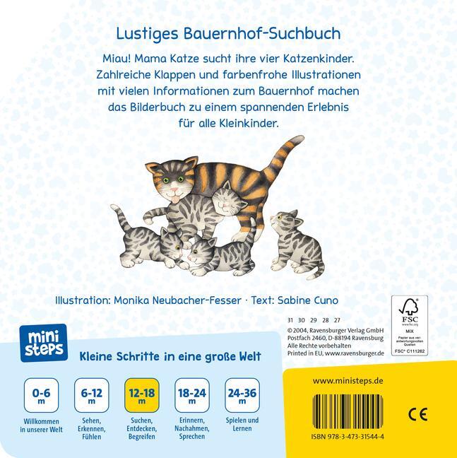 Bild: 9783473315444 | ministeps: Unterwegs auf dem Bauernhof | Sabine Cuno | Buch | 14 S.