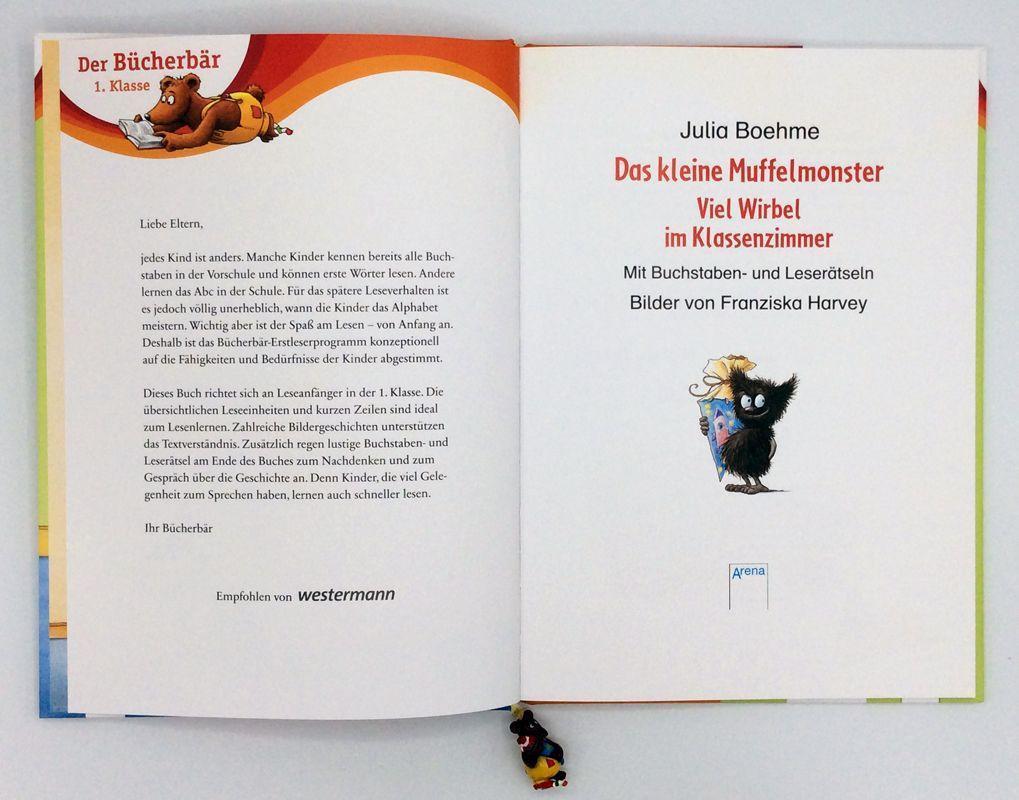 Bild: 9783401716930 | Das kleine Muffelmonster. Viel Wirbel im Klassenzimmer | Julia Boehme