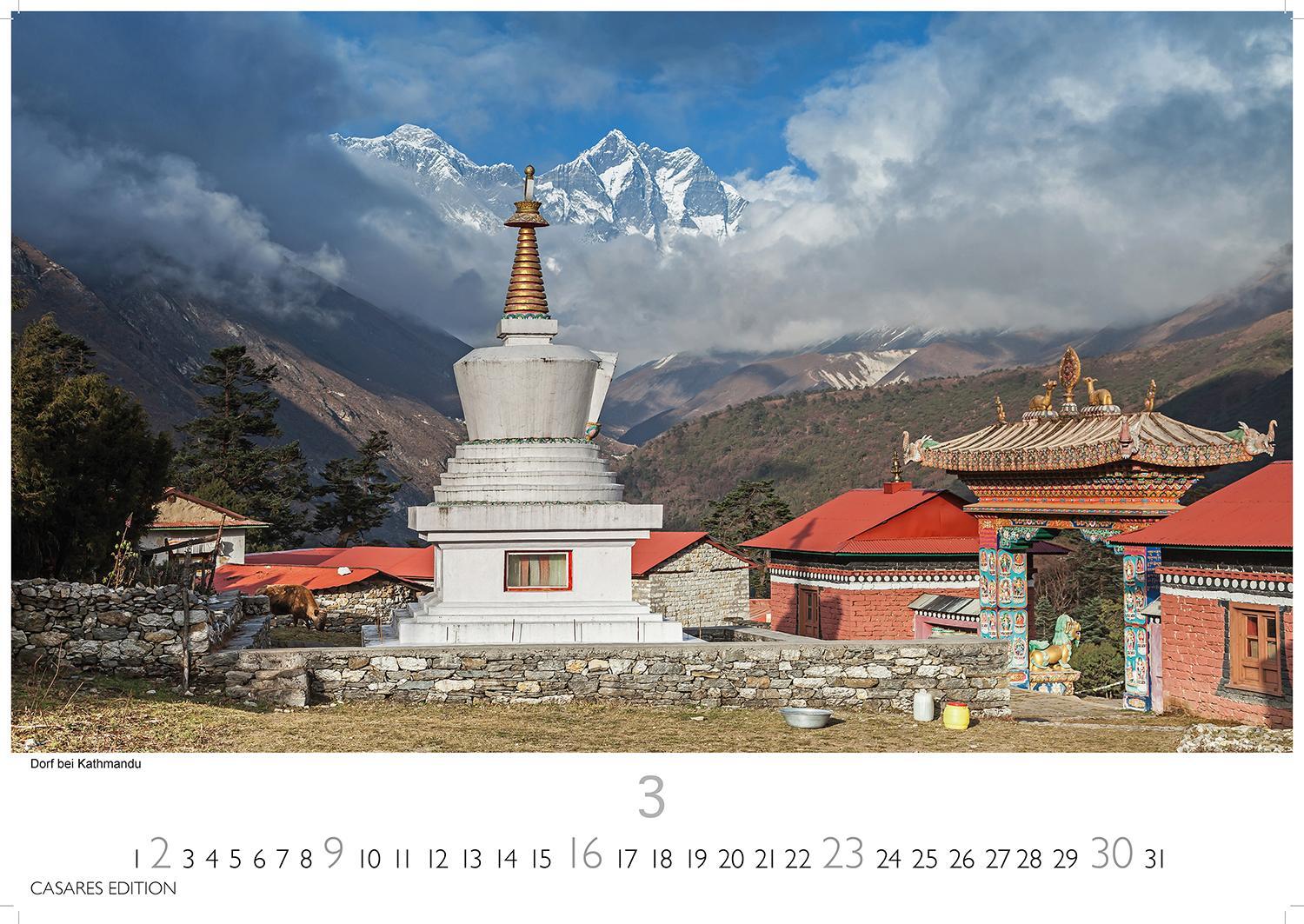 Bild: 9781835242360 | Nepal 2025 L 35x50cm | Kalender | 14 S. | Deutsch | 2025