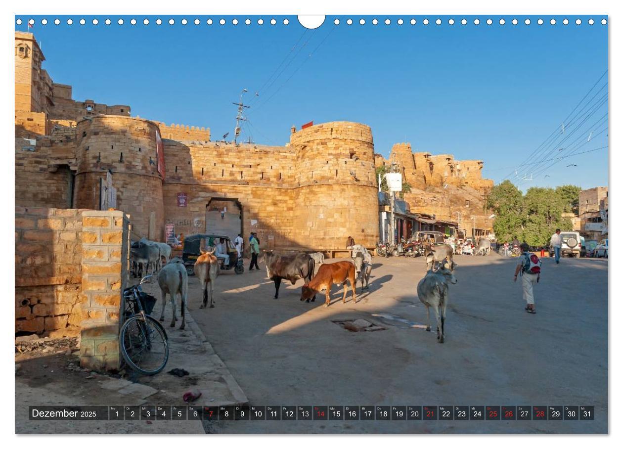 Bild: 9783435464708 | Indien, Rajasthan (Wandkalender 2025 DIN A3 quer), CALVENDO...