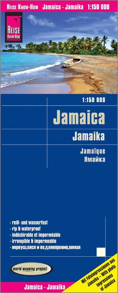 Cover: 9783831774098 | Reise Know-How Landkarte Jamaika / Jamaica 1:150.000 | Rump | Deutsch