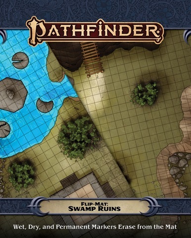 Cover: 9781640784871 | Pathfinder Flip-Mat: Swamp Ruins | Stephen Radney-Macfarland (u. a.)