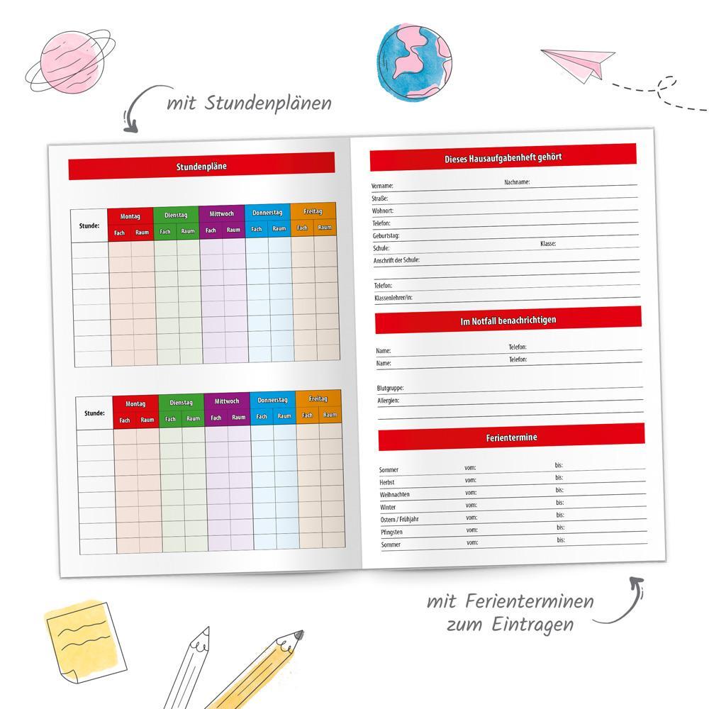 Bild: 4251901504586 | Trötsch Hausaufgabenheft Grundschule Waldfreunde | KG | Kalender